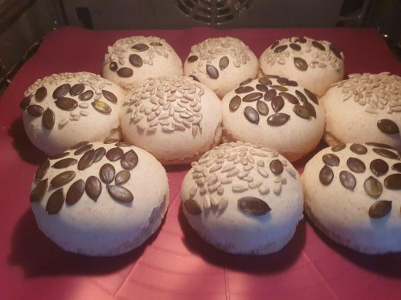 Teig für Brötchen und Baguettes