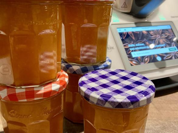 Kürbis-Aprikosen-Marmelade