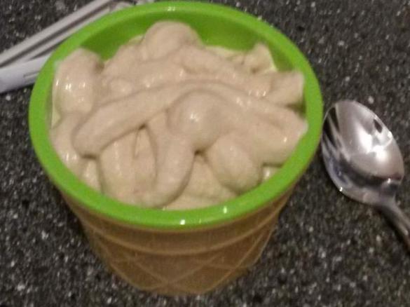 Vanilleeis für die Softeismaschine