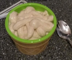 Vanilleeis für die Softeismaschine