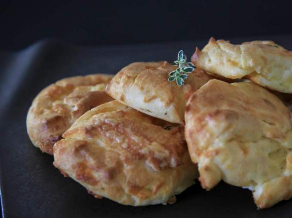 Gougères - Alain Ducasses Rezept, angepasst fuer den Thermi