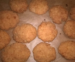 Erdnussbutter Protein Cookies