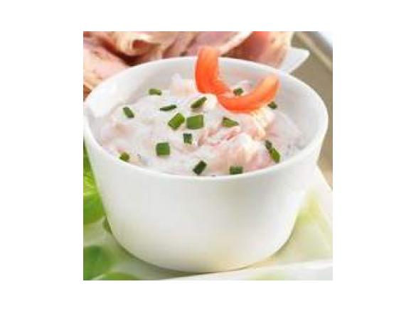 Tomatenquark zu Pellkartoffeln