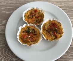 Paprika-Eiermuffins (Schlanke Küche)