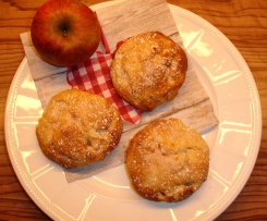 Variation von Apfel Bällchen