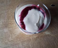 Sekt-Mascarpone-Beeren Dessert