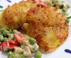 Kartoffeltaler mit Kräuter