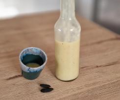 Eierlikör mit Tonkabohne und Gin