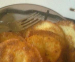 Kartoffelreiber mit Sahne