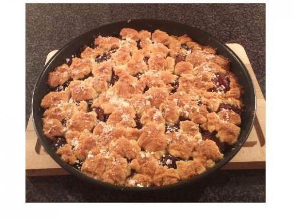 Pflaumen-Streusel-Auflauf