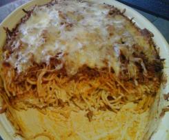 Spaghettiauflauf