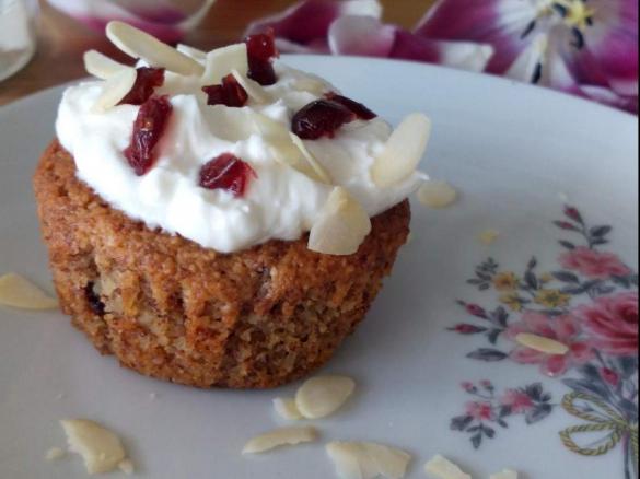 Cranberry Cupcakes Low Carb