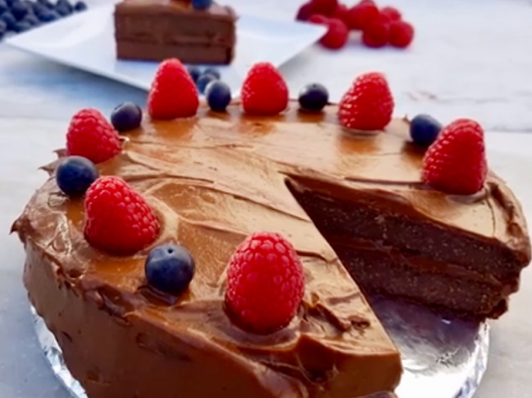 Quinoa Avocado Kuchen vegan