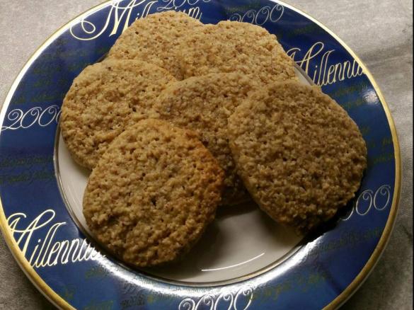 Haferflockenkekse mit Mandeln