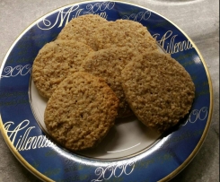 Haferflockenkekse mit Mandeln