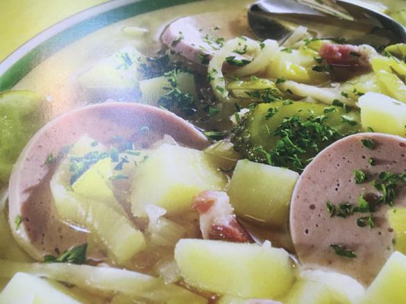 Schlesische Kartoffelsuppe