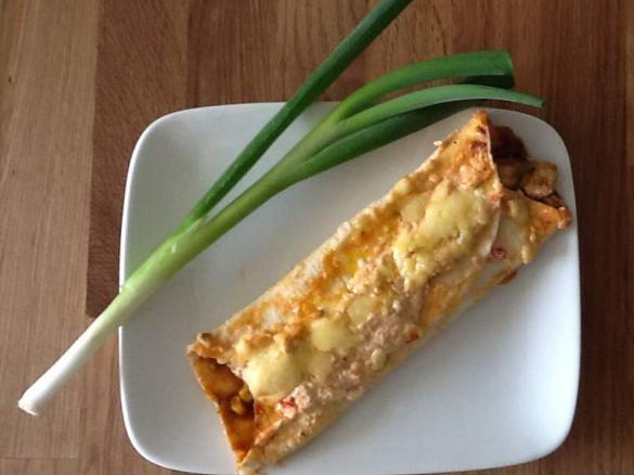 Tortillas überbacken