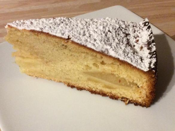 Versunkener Apfelkuchen extra hoch!