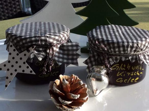 Glühwein-Kirsch-Gelee