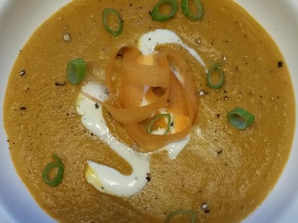 Möhren Lebkuchen Suppe