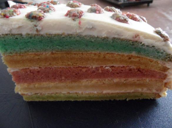 Regenbogen - Torte