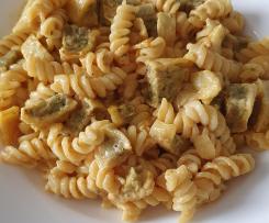 Nudel-Maultaschen in Honig & Senf Soße