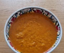 Tomatensuppe mit Thunfisch (kalorienarm)