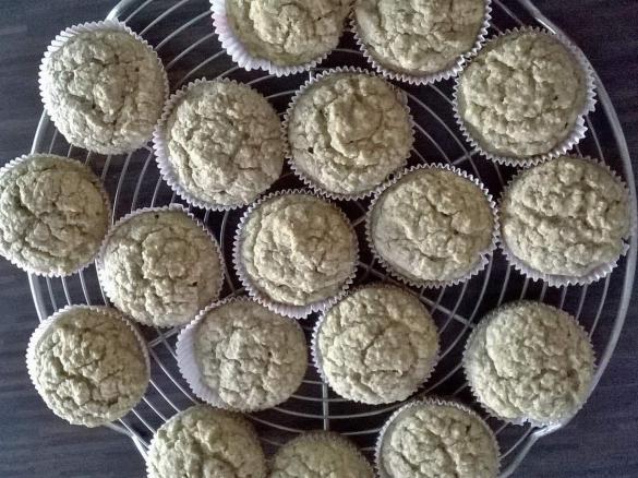 Buchweizen-Muffins (glutenfrei, laktosefrei und ohne Zucker)