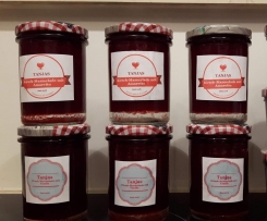 Kirsch-Marmelade mit Amaretto