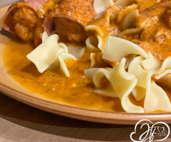 Schinken Hackröllchen