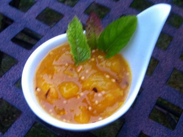 Mango - Chutney mit Senfkörnern