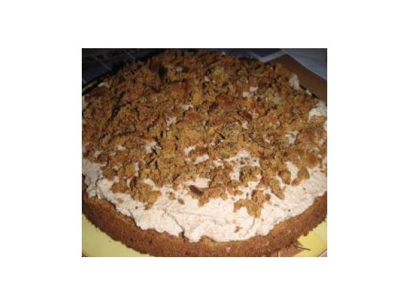 Cappuccino-Krümel-Torte