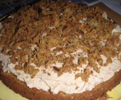 Cappuccino-Krümel-Torte