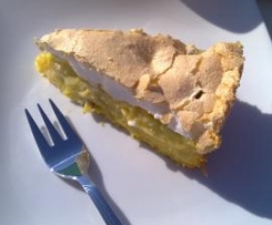 Rhabarberkuchen mit Baiser