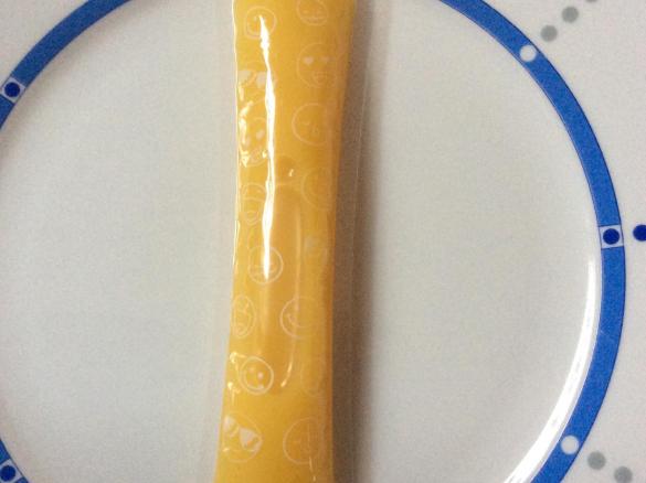 Orangen Eis wie Capri