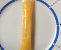 Orangen Eis wie Capri