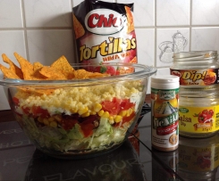 Taco Salat Mexikanischer Schichtsalat