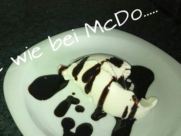 Schokosoße wie bei McDo......