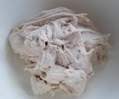 Pizzateig -klebt nicht