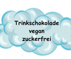 Trinkschokolade Trink Schokolade vegan zuckerfrei ohne Zucker