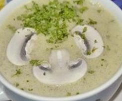 Champignon-Creme-Suppe....