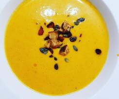 thailändische Butternut-Suppe