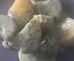 Grüne Sauce „Werder Bremen“ zu Salzkartoffeln