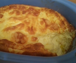 Apfel-Milchreisauflauf 