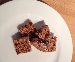 Amaranthschnitten vegan