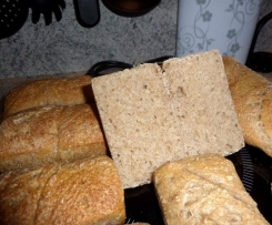 Rustikale Weizenbrötchen