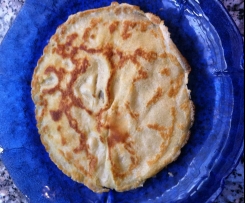 Pfannkuchen locker und fluffig