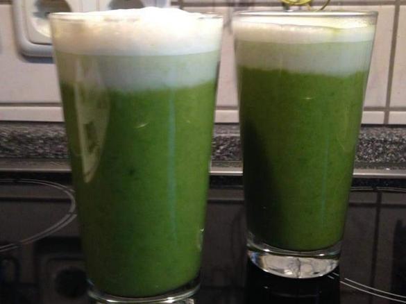 Spargel Cappuccino vegan