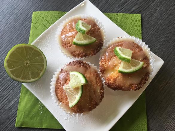 Limetten Cupcakes