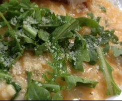 Variation vom Rucola Risotto